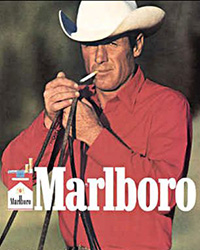 Der Marlboro Cowboy, Quelle: dailymail.co.uk